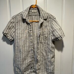 Taylor Stitch Gray Casual Button Down Shirt